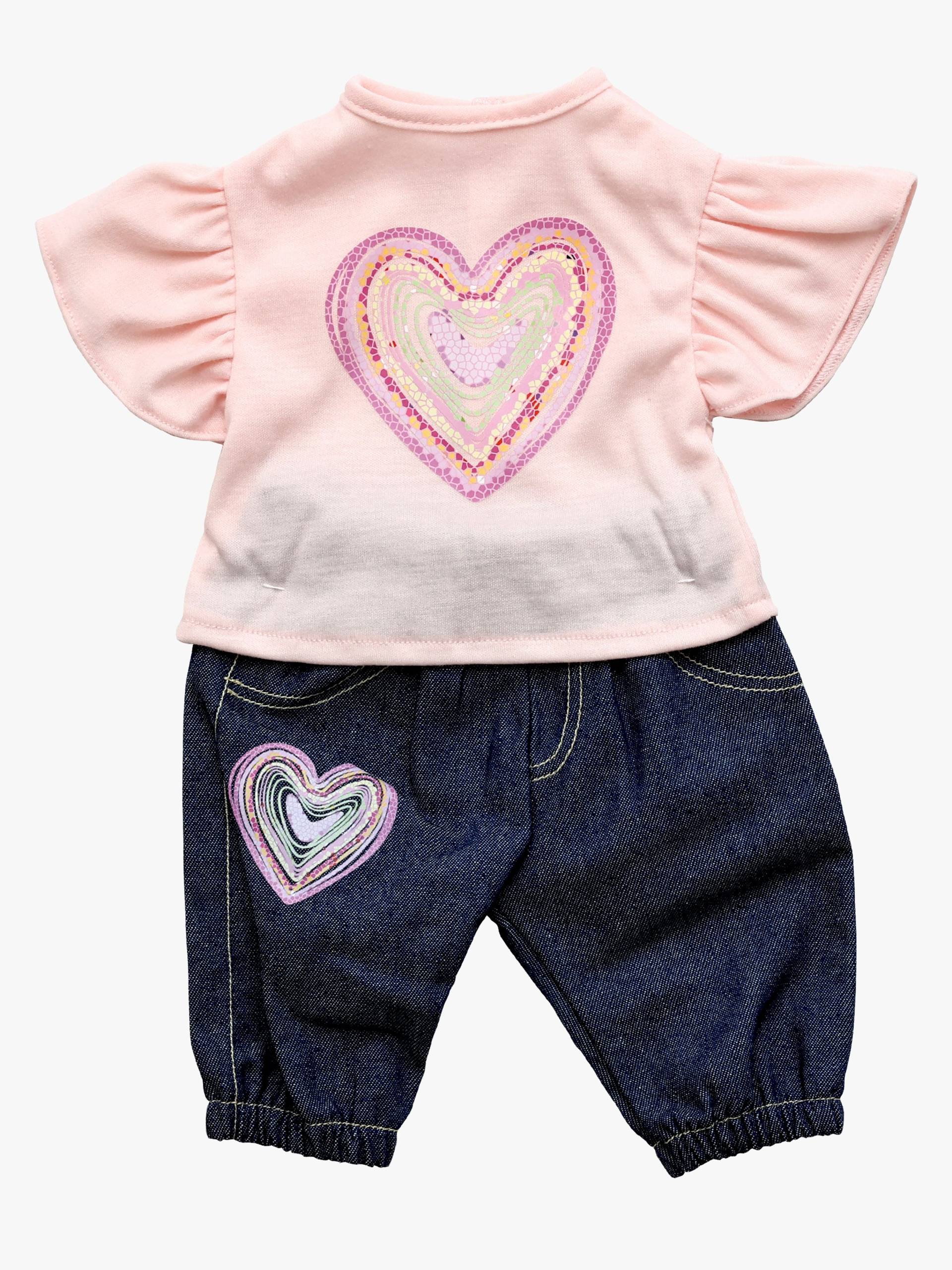 Lillan &  Friends Jeans &  T-Shirt 41-46 cm von Lillan & Friends