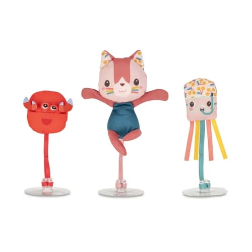 Jeanne – 3 Badefiguren mit Saugnapf Jeanne – 3 Badefiguren mit Saugnapf von Lilliputiens
