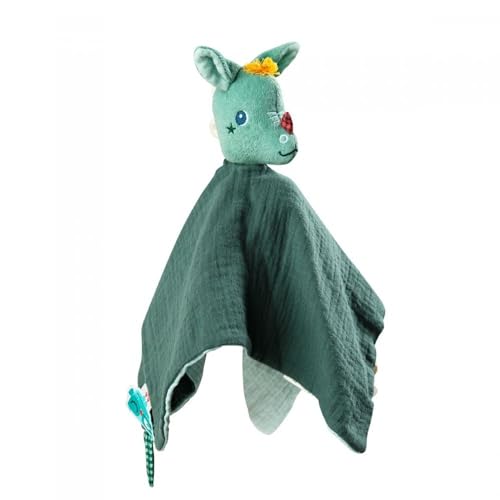 Lilliputiens - Kuscheltuch Marionette Joe der Drache - Aus Bio-Baumwolle - Mit Schnullerhalter und Namensetikett - Sehr weiche Textur - 32 x 32 cm - Ab Geburt - 83386 Lilliputiens - Kuscheltuch Marionette Joe der Drache - Aus Bio-Baumwolle - Mit Schnullerhalter und Namensetikett - Sehr weiche Textur - 32 x 32 cm - Ab Geburt - 83386 von Lilliputiens