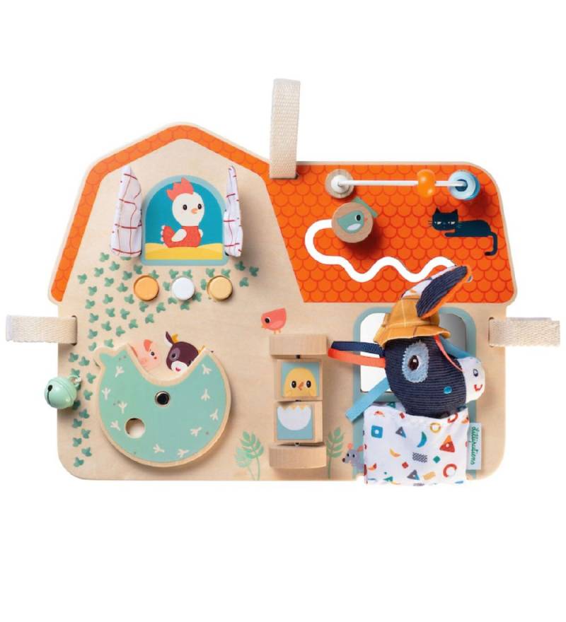 Lilliputiens Activity Panel - Farm - Lilliputiens - One Size - Motorikspielzeug Lilliputiens Activity Panel - Farm - Lilliputiens - One Size - Motorikspielzeug von Lilliputiens