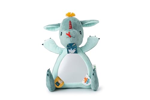 Lilliputiens - Activity Plüschtier mit großem Spiegel Joe The Dragon - Magnetische Hände - Ultraweiches Babyspielzeug zum Hinstellen oder Aufhängen Geburt - Ab 6 Monate Lilliputiens - Activity Plüschtier mit großem Spiegel Joe The Dragon - Magnetische Hände - Ultraweiches Babyspielzeug zum Hinstellen oder Aufhängen Geburt - Ab 6 Monate von Lilliputiens