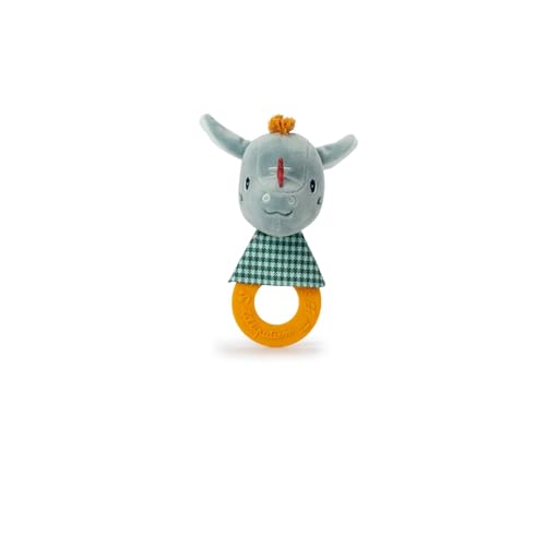 Lilliputiens - Beißring Joe der Drache - Sensorisches Spielzeug für Babys mit Beißring, Knisterpapier und Glöckchen - Lindert Zahnungsschmerzen - Ab 3 Monaten - 83484 Lilliputiens - Beißring Joe der Drache - Sensorisches Spielzeug für Babys mit Beißring, Knisterpapier und Glöckchen - Lindert Zahnungsschmerzen - Ab 3 Monaten - 83484 von Lilliputiens