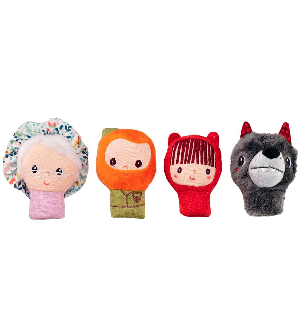 Lilliputiens Fingerpuppe - 8,5 cm - Rotkäppchen - Lilliputiens - One Size - Puppen von Lilliputiens