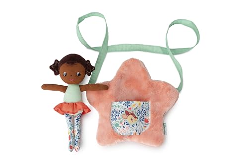 Lilliputiens - Kinderhandtasche + Puppe enthalten - Meine erste Umhängetasche - Sternform - Fördert die Vorstellungskraft - Größe 22x26cm - Ab 12 Monate. Lilliputiens - Kinderhandtasche + Puppe enthalten - Meine erste Umhängetasche - Sternform - Fördert die Vorstellungskraft - Größe 22x26cm - Ab 12 Monate. von Lilliputiens