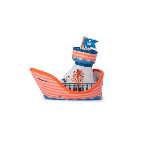 Lilliputiens - Piratenschiff für die Badewanne - Aquatisches Spielzeug aus Neopren mit abnehmbaren Figuren - Schwimmendes Boot, fördert Motorik und Fantasie - Ab 12 Monaten - 83504 Lilliputiens - Piratenschiff für die Badewanne - Aquatisches Spielzeug aus Neopren mit abnehmbaren Figuren - Schwimmendes Boot, fördert Motorik und Fantasie - Ab 12 Monaten - 83504 von Lilliputiens