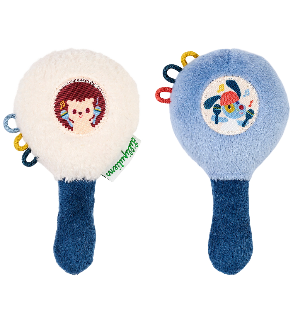 Lilliputiens Rasseln - 12 cm - 2er-Pack - Maracas - Lilliputiens - One Size - Rasseln von Lilliputiens