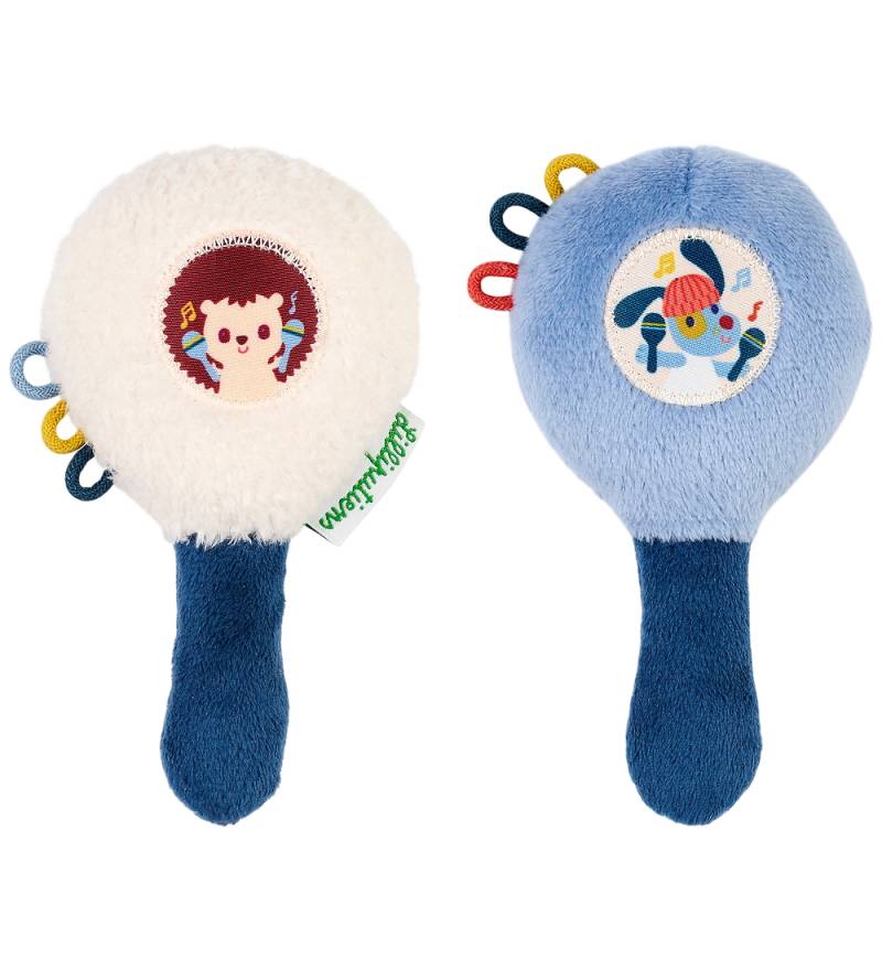 Lilliputiens Rasseln - 12 cm - 2er-Pack - Maracas - Lilliputiens - One Size - Rasseln Lilliputiens Rasseln - 12 cm - 2er-Pack - Maracas - Lilliputiens - One Size - Rasseln von Lilliputiens