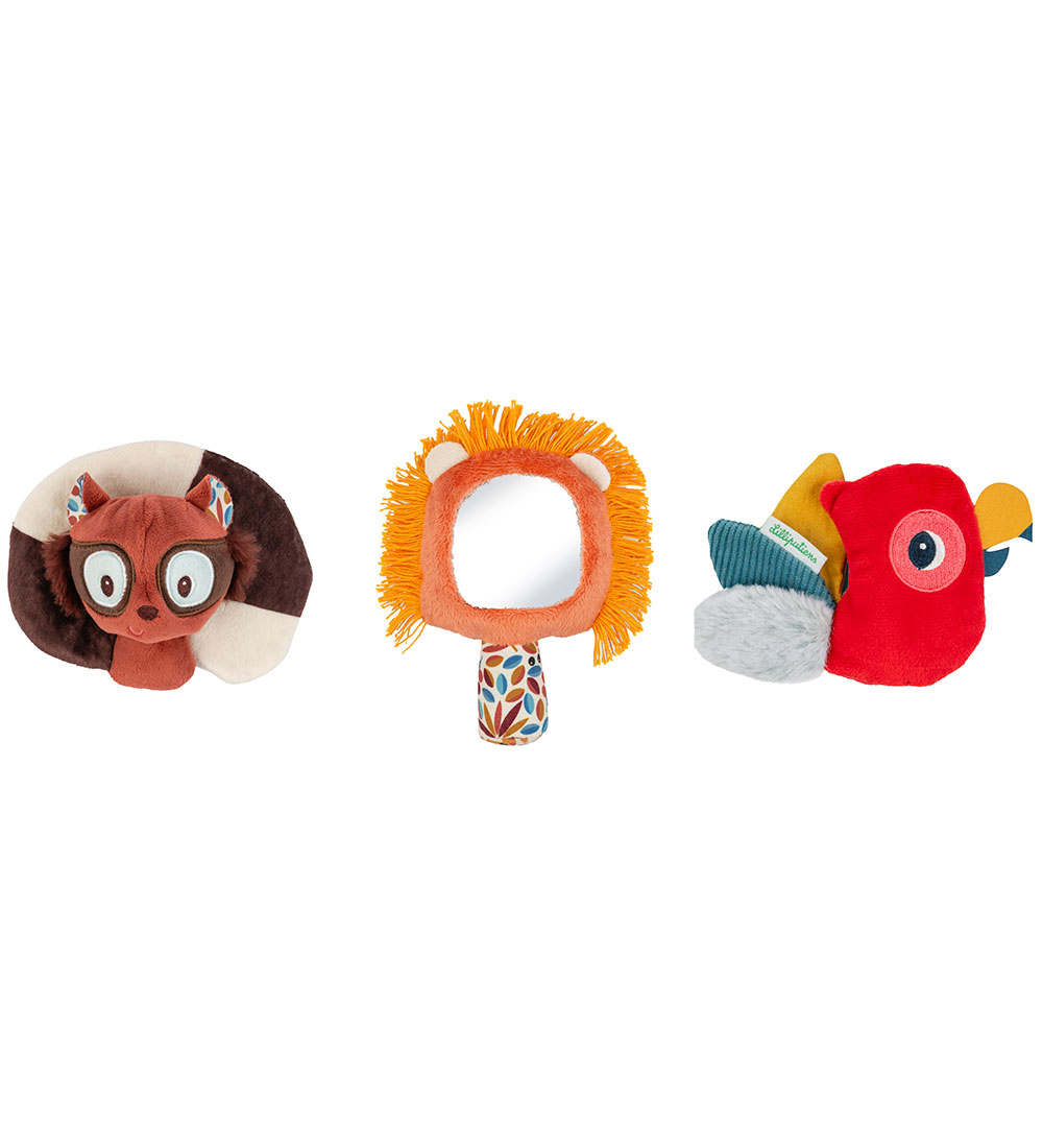 Lilliputiens Sensorische Verwicklungen - 3er-Pack - Jack der Löw - Lilliputiens - One Size - Rasseln Lilliputiens Sensorische Verwicklungen - 3er-Pack - Jack der Löw - Lilliputiens - One Size - Rasseln von Lilliputiens