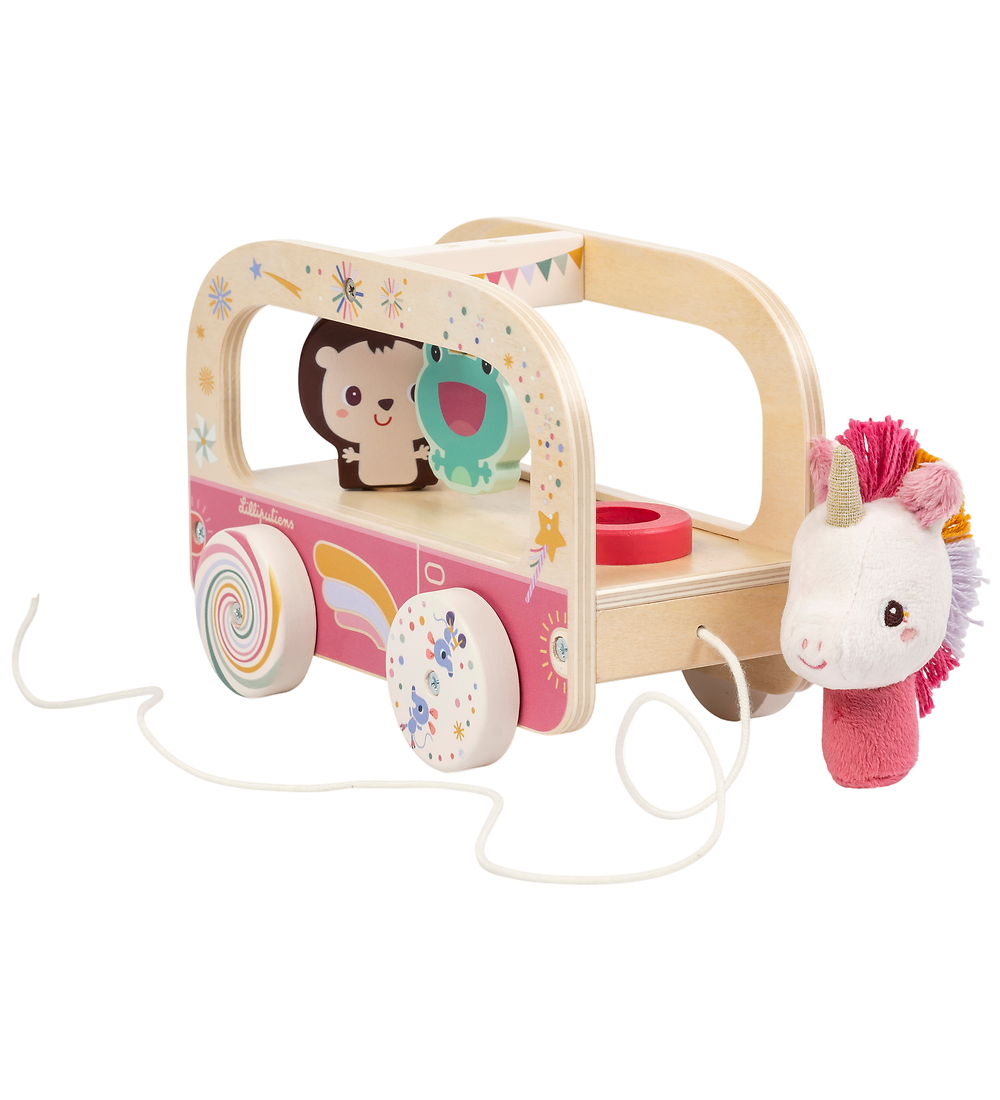 Lilliputiens Ziehspielzeug - Lena Magic Twist Bus - Lilliputiens - One Size - Nachziehspielzeug Lilliputiens Ziehspielzeug - Lena Magic Twist Bus - Lilliputiens - One Size - Nachziehspielzeug von Lilliputiens