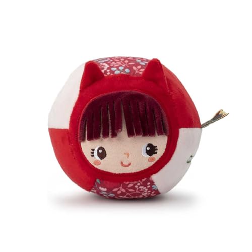 Lilliputiens - Ball Rotkäppchen - Aktivitätsball aus Stoff für Babys und Kleinkinder - Sensorische Stimulation mit Geräuschen und Texturen - Frühförderndes Spielzeug - Ab 6 Monaten Lilliputiens - Ball Rotkäppchen - Aktivitätsball aus Stoff für Babys und Kleinkinder - Sensorische Stimulation mit Geräuschen und Texturen - Frühförderndes Spielzeug - Ab 6 Monaten von Lilliputiens