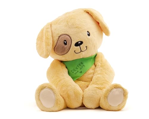 Lilly's Love Dexter der Hund, groß, 2,3 kg, hochwertiges Stofftier, sensorischer Begleiter für Kinder und Erwachsene, maschinenwaschbar, mit herausnehmbarer Innenseite, ein tolles Geschenk für jeden Lilly's Love Dexter der Hund, groß, 2,3 kg, hochwertiges Stofftier, sensorischer Begleiter für Kinder und Erwachsene, maschinenwaschbar, mit herausnehmbarer Innenseite, ein tolles Geschenk für jeden von Lilly's Love