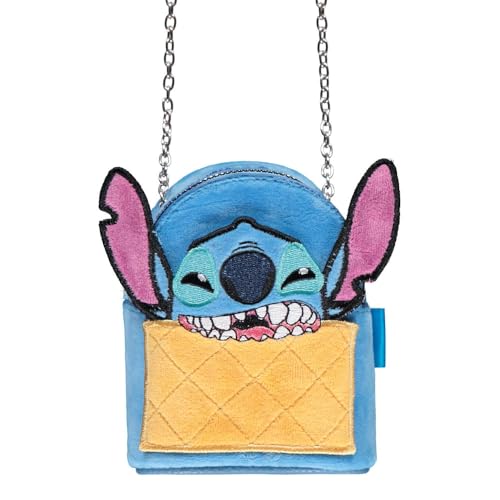 DIFUZED Mikrotasche Stitch Samtig 10 cm von Lilo and Stitch