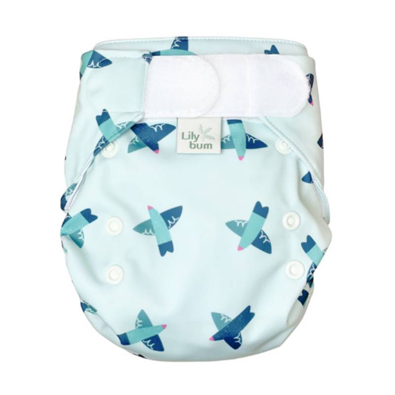 Lilybum Überhose - Neugeborene (2,5-8 kg) Birds von Lilybum