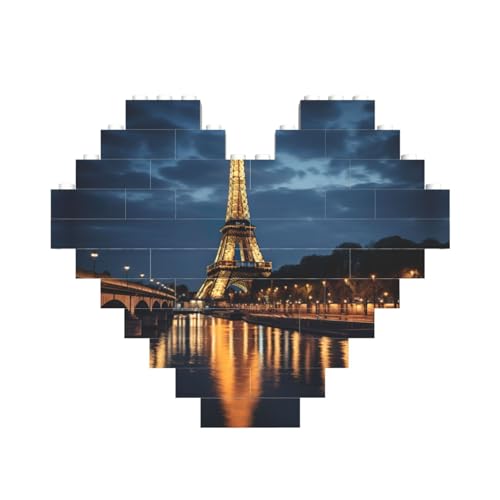 Denkmal, Baustein-Puzzle, herzförmig, individuelles Geschenk für Männer und Frauen Denkmal, Baustein-Puzzle, herzförmig, individuelles Geschenk für Männer und Frauen von LimPac