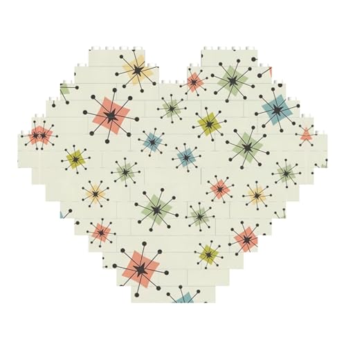 LimPac Abstraktes geometrisches Muster, Weltraum-Herzform, Baustein-Puzzle, personalisierbares Fotogeschenke für Valentinstag LimPac Abstraktes geometrisches Muster, Weltraum-Herzform, Baustein-Puzzle, personalisierbares Fotogeschenke für Valentinstag von LimPac