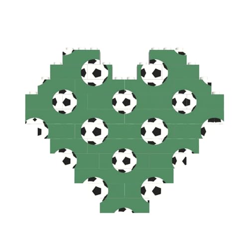 LimPac Fußball-Baustein-Puzzle, herzförmig, personalisiertes Geschenk für Männer und Frauen LimPac Fußball-Baustein-Puzzle, herzförmig, personalisiertes Geschenk für Männer und Frauen von LimPac