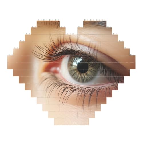 LimPac Wimpern-Puzzle, herzförmig, Bausteine, personalisierbar, Foto-Geschenke für Valentinstag LimPac Wimpern-Puzzle, herzförmig, Bausteine, personalisierbar, Foto-Geschenke für Valentinstag von LimPac