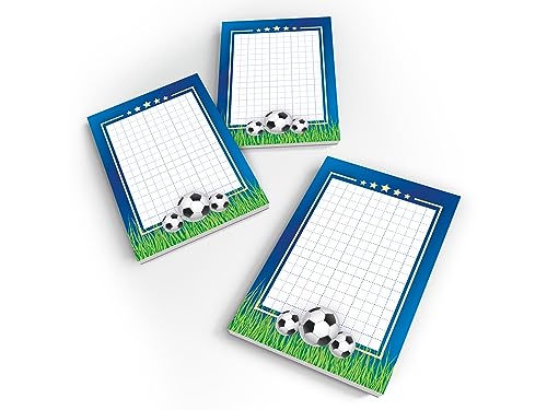 8 Mini-Notizblöcke je 25 Blätter DIN A7 Papier Malblock Fußball blau Set Mitgebsel Mitbringsel Gastgeschenk zum Kindergeburtstag Fest Motto-Party Reise für Teens Mädchen Jungen Kindergarten Schule 8 Mini-Notizblöcke je 25 Blätter DIN A7 Papier Malblock Fußball blau Set Mitgebsel Mitbringsel Gastgeschenk zum Kindergeburtstag Fest Motto-Party Reise für Teens Mädchen Jungen Kindergarten Schule von Limonia