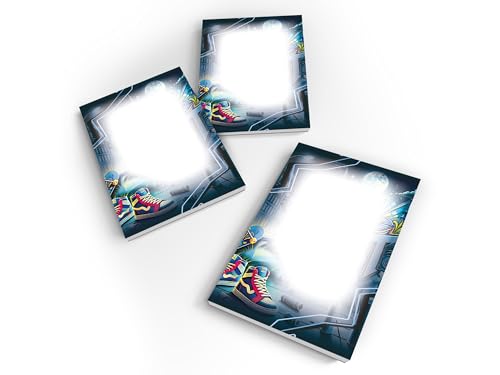Limonia 10 Mini-Notizblöcke je 25 Blätter DIN A7 Set Mitbringsel Gastgeschenk Mitgebsel zum Kindergeburtstag Motto-Party Fest Feier Event Reise Unisex Teenies Mädels Jungs Graffiti Street Art Limonia 10 Mini-Notizblöcke je 25 Blätter DIN A7 Set Mitbringsel Gastgeschenk Mitgebsel zum Kindergeburtstag Motto-Party Fest Feier Event Reise Unisex Teenies Mädels Jungs Graffiti Street Art von Limonia