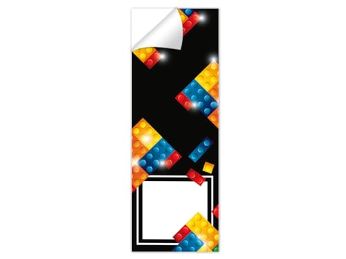 Limonia 6 Aufkleber Sticker Set selbstklebend beschreibbar für Deko Geschenk Verpackung Mitbringsel Gastgeschenk Mitgebsel zum Kindergeburtstag Motto-Party Unisex Teenies Mädels Jungs Bausteine bunt Limonia 6 Aufkleber Sticker Set selbstklebend beschreibbar für Deko Geschenk Verpackung Mitbringsel Gastgeschenk Mitgebsel zum Kindergeburtstag Motto-Party Unisex Teenies Mädels Jungs Bausteine bunt von Limonia