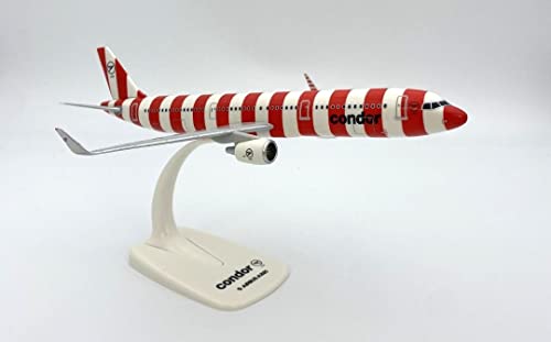 Airbus A321-200 Condor Passion Red Stripes Livery Scale 1/200 von Limox