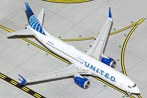 GJUAL2074 Boeing 737-MAX8 United Airlines Being United/United Together N27261 Scale 1/400 von GeminiJets