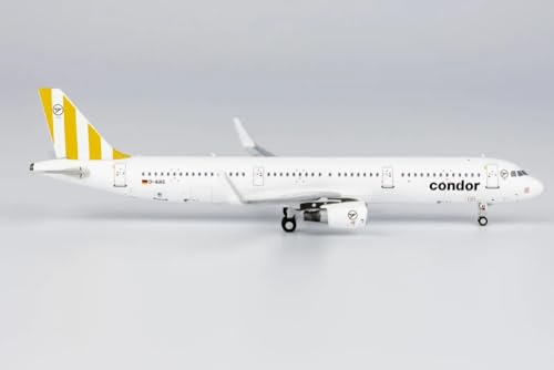 Limox Airbus A321-200 Condor Yellow Tail D-AIAS 1:400 Flugzeugmodell, Weiß, Kunststoff, Realistisch, Erwachsener, Unisex, Hobbyisten, Sammler, Erwachsene Limox Airbus A321-200 Condor Yellow Tail D-AIAS 1:400 Flugzeugmodell, Weiß, Kunststoff, Realistisch, Erwachsener, Unisex, Hobbyisten, Sammler, Erwachsene von Limox