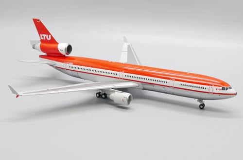 Limox Flugzeug McDonnell Douglas MD-11 LTU D-AERX 1:200, Metall, Sammler, Hobbyisten, Erwachsene, Unisex, 31 x 26 x 5 cm, Enthält Fahrwerk von Limox
