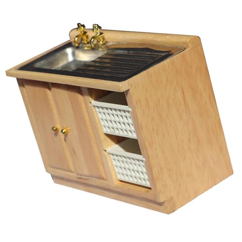 Antiquitätenstile Spielzeughaus Miniaturspüle 1/12 Miniatur KITCHE KÜCHTEN FÜR KÜCHE UND BADLICH Antiquitätenstile Spielzeughaus Miniaturspüle 1/12 Miniatur KITCHE KÜCHTEN FÜR KÜCHE UND BADLICH von Limtula