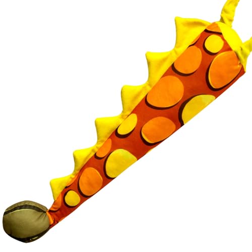 Dinosaurier-Schwanz-Kostüm-Zubehör, Halloween, Tierschwanz, Dinosaurier-Schwanz für Kinder, Erwachsene, Halloween, Geburtstag, Weihnachten, Rollenspiel Dinosaurier-Schwanz-Kostüm-Zubehör, Halloween, Tierschwanz, Dinosaurier-Schwanz für Kinder, Erwachsene, Halloween, Geburtstag, Weihnachten, Rollenspiel von Limtula