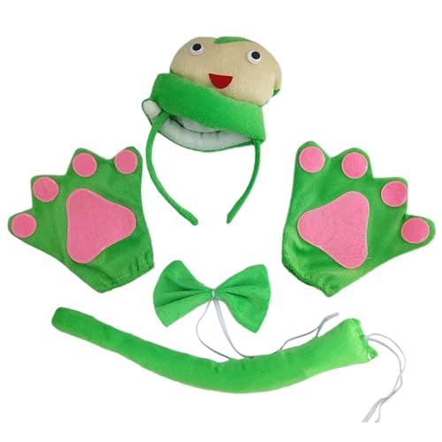 Halloween Schlangenkostüm Set Einschließlich Schlangenhaarband Schwanzhandschuh Und Bowtie Für Kid Adult Halloween Cosplay Party von Limtula