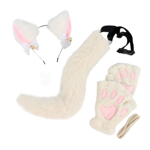 Limtula 3pcs Halloween Katzen Dress Up Kostüm Set Child Animal Kostümzubehör Für Girl Cosplay Geburtstag Halloween Limtula 3pcs Halloween Katzen Dress Up Kostüm Set Child Animal Kostümzubehör Für Girl Cosplay Geburtstag Halloween von Limtula