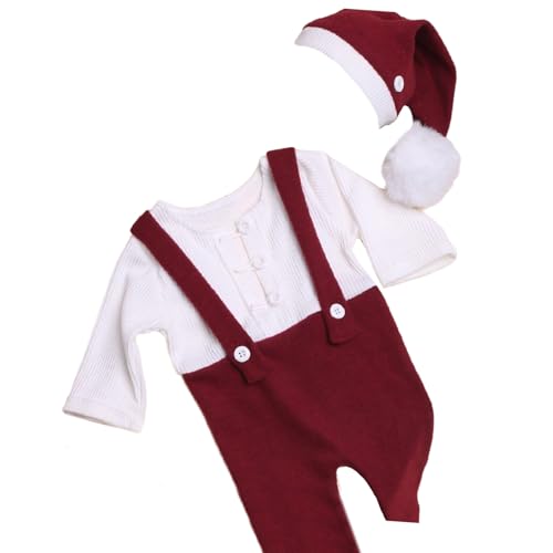 Limtula Baby Erstes Weihnachtsfotobekleidung Baby Strampler Mit Set Neugeborenen Fotografie Requisiten Outfit Für Neugeborene Anwesend Limtula Baby Erstes Weihnachtsfotobekleidung Baby Strampler Mit Set Neugeborenen Fotografie Requisiten Outfit Für Neugeborene Anwesend von Limtula