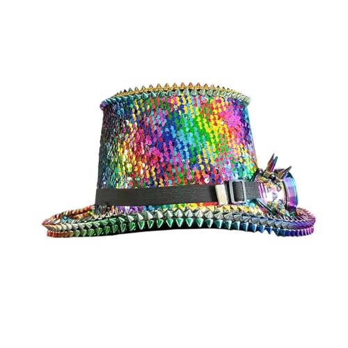 Limtula Brille Rivet Besetzt Marine Für Lässige Und Formelle Event Cosplay Pailletten Für Musikfestival Roleplay Kopfbedeckung Limtula Brille Rivet Besetzt Marine Für Lässige Und Formelle Event Cosplay Pailletten Für Musikfestival Roleplay Kopfbedeckung von Limtula