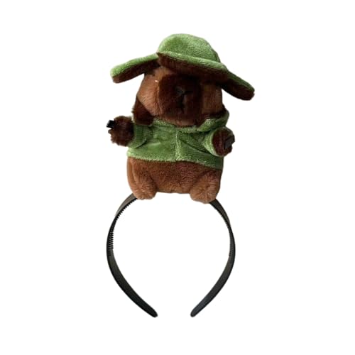 Limtula Capybaras Kostümstirnband Zum Waschen Von Gesicht Make Up Hiarband Mit Haarklammern Geburtstagsfeierlichkeiten Limtula Capybaras Kostümstirnband Zum Waschen Von Gesicht Make Up Hiarband Mit Haarklammern Geburtstagsfeierlichkeiten von Limtula