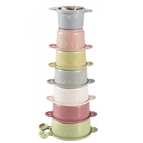 Limtula Cartoon Schöne Wurmform Stapelbecherspielzeug Nistbecher Spielzeug Babybäder & Bauspielzeug Für Frühe Bildungsentwicklung Limtula Cartoon Schöne Wurmform Stapelbecherspielzeug Nistbecher Spielzeug Babybäder & Bauspielzeug Für Frühe Bildungsentwicklung von Limtula