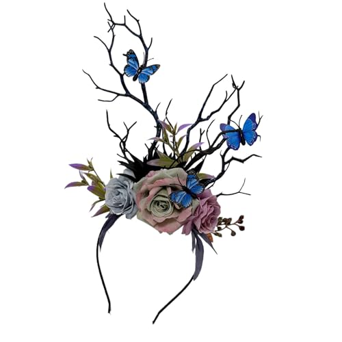 Limtula Cosplay Witch Branch Teufel Blumenstirnbänder Für Karnevalsparty Handgefertigte Halloween Party Kostüm Teufel Limtula Cosplay Witch Branch Teufel Blumenstirnbänder Für Karnevalsparty Handgefertigte Halloween Party Kostüm Teufel von Limtula