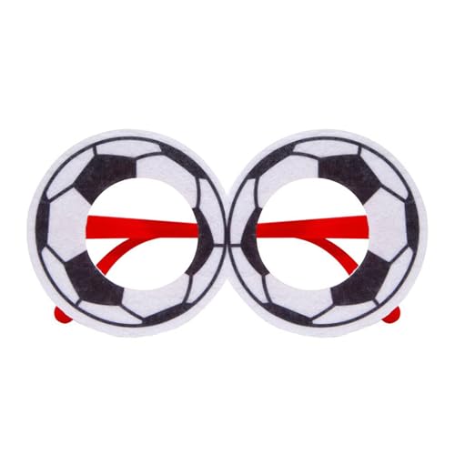 Limtula Einzigartige Fußball Brille Europäische Fußballbrillen Rahmen Thematische Partybrillen Für Sportparty Und Heimdekoration von Limtula