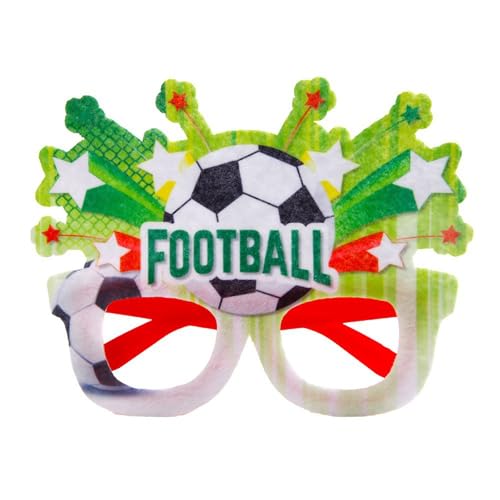 Limtula Einzigartige Fußball Brille Europäische Fußballbrillen Rahmen Thematische Partybrillen Für Sportparty Und Heimdekoration Limtula Einzigartige Fußball Brille Europäische Fußballbrillen Rahmen Thematische Partybrillen Für Sportparty Und Heimdekoration von Limtula