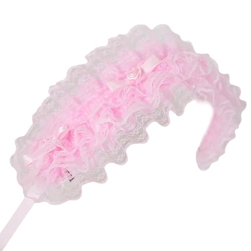 Limtula Frauen Bögen Spitzen Kopfbedeckung Mit Schönen Rosettenbandstirnbändern Cosplay Flougcing Headwear Foto Requisiten Limtula Frauen Bögen Spitzen Kopfbedeckung Mit Schönen Rosettenbandstirnbändern Cosplay Flougcing Headwear Foto Requisiten von Limtula