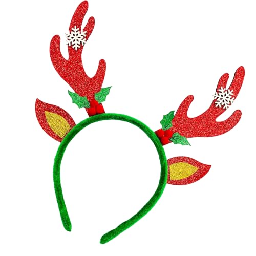 Limtula Goldenes Rentier-Elch-Stirnband für Weihnachtsfeiern und Festivalversammlungen, bequemes Urlaubszubehör, Fotografie-Requisiten Limtula Goldenes Rentier-Elch-Stirnband für Weihnachtsfeiern und Festivalversammlungen, bequemes Urlaubszubehör, Fotografie-Requisiten von Limtula