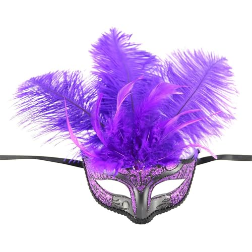 Limtula Halloween Cosplay Maske Maskerade Maske Gefiederte Cosplay Maske Für Frauen Männer Maskerade Halloween Dress Up Accessoreeis Limtula Halloween Cosplay Maske Maskerade Maske Gefiederte Cosplay Maske Für Frauen Männer Maskerade Halloween Dress Up Accessoreeis von Limtula