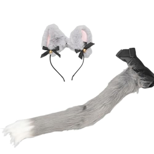 Limtula Halloween Katzen Kostüm Beinhaltet Katzen Ohren Stirnband Pelzige Schwanz Halloween Katzen Verkleiden Outfits Für Kinder Mädchen Frauen Limtula Halloween Katzen Kostüm Beinhaltet Katzen Ohren Stirnband Pelzige Schwanz Halloween Katzen Verkleiden Outfits Für Kinder Mädchen Frauen von Limtula