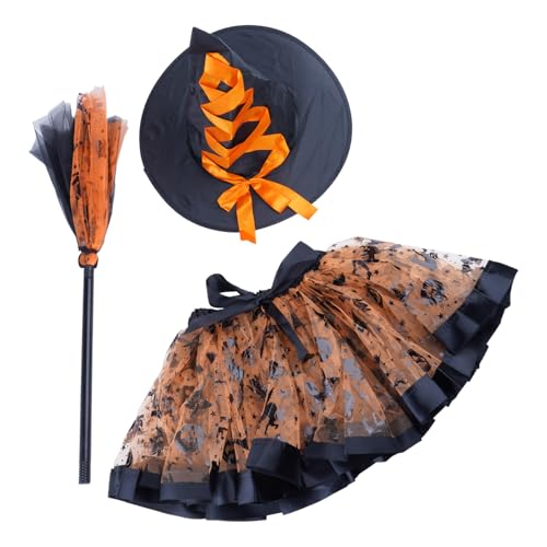 Limtula Halloween-Kostüm für Damen, Hexenkleidung, unheimliches Halloween-Kostüm-Set mit Kleid, Hut und mehr für Themenpartys Limtula Halloween-Kostüm für Damen, Hexenkleidung, unheimliches Halloween-Kostüm-Set mit Kleid, Hut und mehr für Themenpartys von Limtula