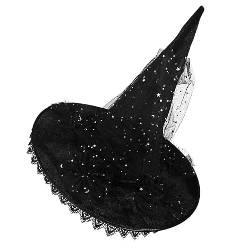 Limtula Hexenhut Einzigartige Spitze Für Modebegeisterte Für Halloween Kostüm Cosplay Party Geeignet Limtula Hexenhut Einzigartige Spitze Für Modebegeisterte Für Halloween Kostüm Cosplay Party Geeignet von Limtula
