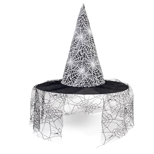 Limtula Hexenhut Einzigartiges Web Für Modebegeisterte Für Halloween Kostüm Cosplay Party Geeignet Limtula Hexenhut Einzigartiges Web Für Modebegeisterte Für Halloween Kostüm Cosplay Party Geeignet von Limtula