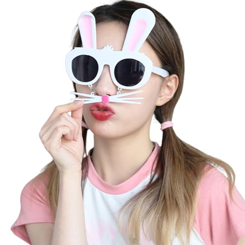 Limtula Kaninchen Brillen Brille Ostern Foto Requisiten Party Cosplay Kostüme Bunte Tanzparty Brille Ostern Party Party Brille von Limtula