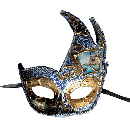 Limtula Maskerade Augenmaske Halloween Augenmaske Maskerade Halbgesicht für Karneval Halloween Maskerade Party Abschlussbälle Damen Herren von Limtula