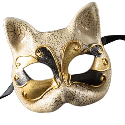 Limtula Maskerade Gesicht für Damen und Herren, Cosplay, Halloween, Tiergesicht, Maskerade, halbes Gesicht, Halloween-Kostüm Limtula Maskerade Gesicht für Damen und Herren, Cosplay, Halloween, Tiergesicht, Maskerade, halbes Gesicht, Halloween-Kostüm von Limtula