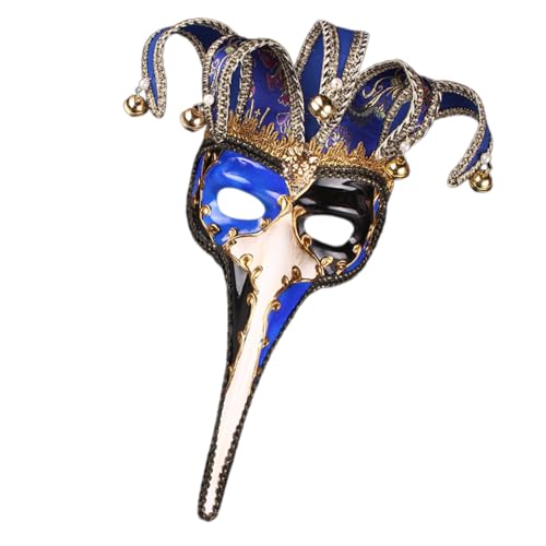 Limtula Maskerade Halbgesicht Halloween Long Nase Eyemask Masquerade Kostümgreifung Für Frauen Männer Halloween Cosplay Partys Limtula Maskerade Halbgesicht Halloween Long Nase Eyemask Masquerade Kostümgreifung Für Frauen Männer Halloween Cosplay Partys von Limtula